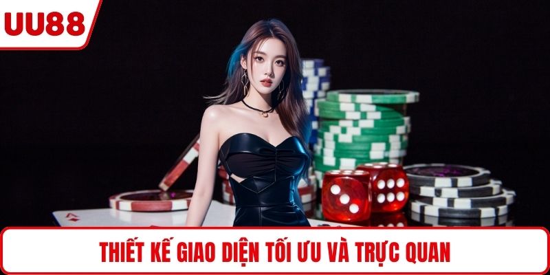Thiết kế giao diện tối ưu và trực quan
